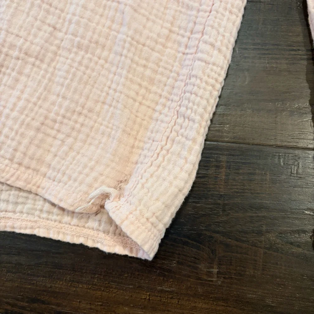 Beachwood Baby Gauze Cotton Jumpsuit Made in Italy One Size *Stain Rip* - Picture 4 of 7